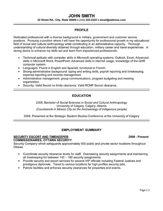 Resume Templates101 Resume Picture